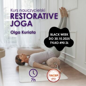 Restorative Joga kurs nauczycielski